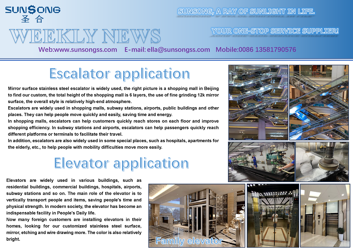 Escalator Elevator application