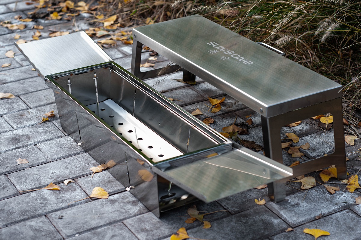 Stainless steel grill