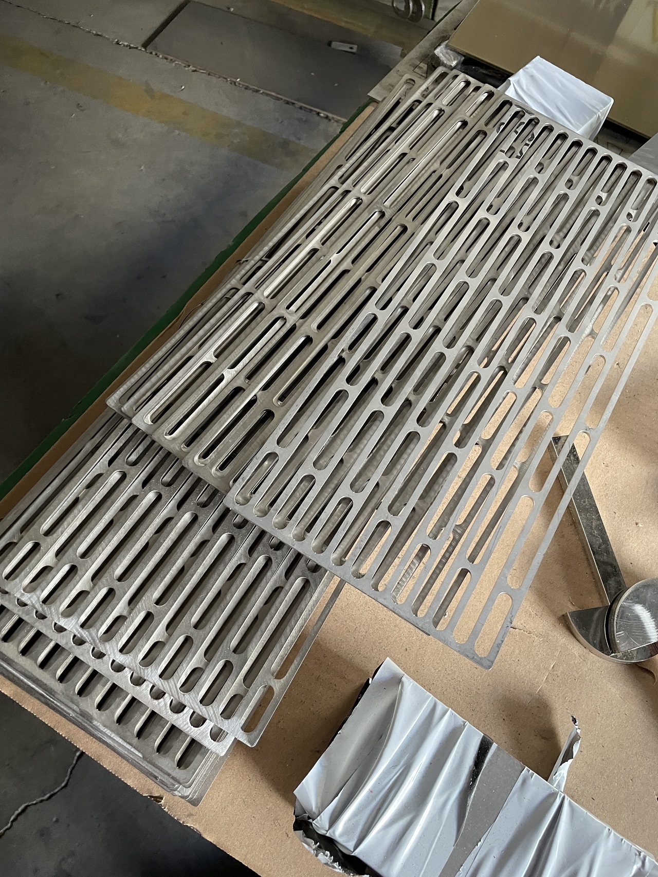 Stainless steel grate Laser cutting stainless steel sheet