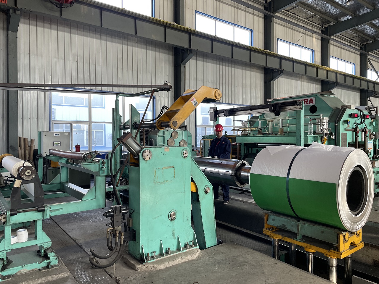 Stainless steel surface processing factory